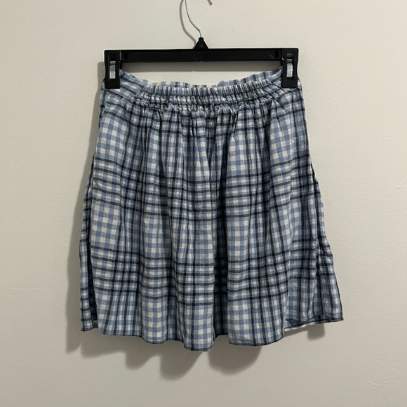 NWT Urban Outfitters Plaid Button Skirt - Picture 7 of 9